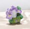 Ceramic Small Size Iris Flower Nightlight, Spring Decor, Garden Decor, Gift for Her, Gift for Mom, Farmhouse Home Decor